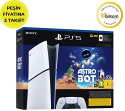 Sony PlayStation 5 Slim Digital D Chassis Oyun Konsolu Astro Bot Bundle Bilkom Garantili - Thumbnail