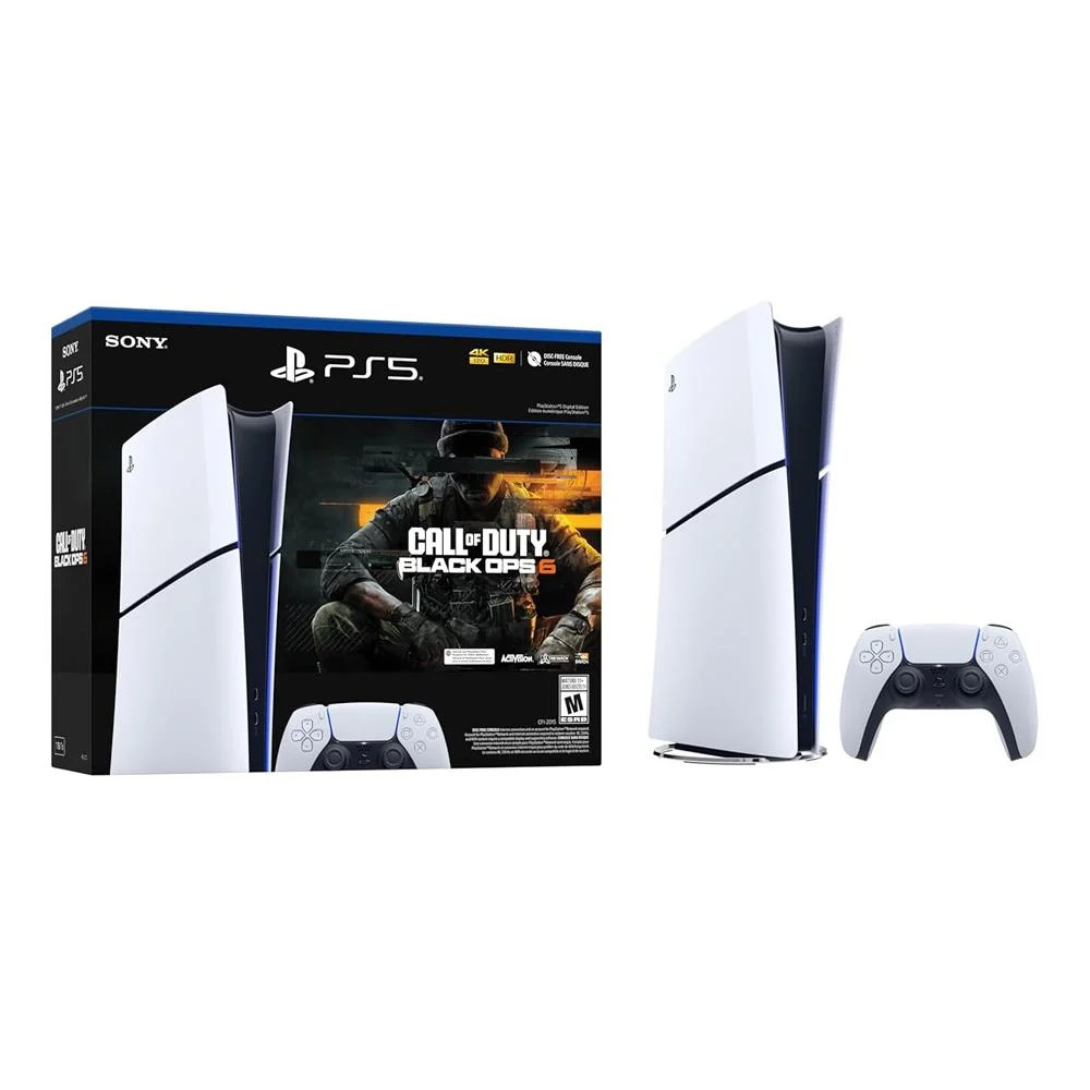 Sony PlayStation 5 Slim Digital D Chassis Oyun Konsolu Call Of Duty Black Ops 6 Bundle Bilkom Garantili - Thumbnail