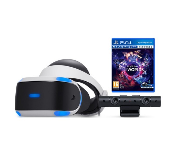 Sony PlayStation VR V2 + CAMERA V2 + PS4 VR Worlds (Sony Eurasia)