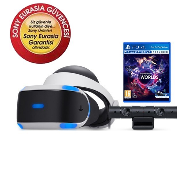 Sony PlayStation VR V2 + CAMERA V2 + PS4 VR Worlds (Sony Eurasia)