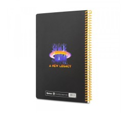 Space Jam Butik Siyah Defter - Thumbnail