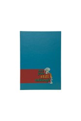 Sponge Bob Are You Still Talking Sert Kapak Çizgili Defter - Thumbnail