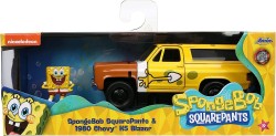 Jada Toys Sponge Bob Squarepants 1980 Chevy K5 Blazer 1 32 - Thumbnail