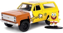 Jada Toys Sponge Bob Squarepants 1980 Chevy K5 Blazer 1 32 - Thumbnail