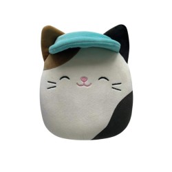 Squishmallows - SQUISHMALLOWS 20 CM PELUS CAM THE CALICO CAT WITH VISOR
