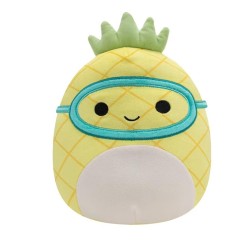 Squishmallows - SQUISHMALLOWS 20 CM PELUS MAUI PINEAPPLE WITH SCUBA MASK