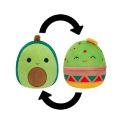 Squishmallows - SQUISHMALLOWS FLIP A MALLOWS 13 CM PELUS GUACAMOLE AND AVACADO