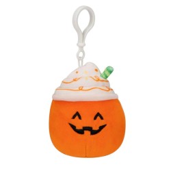 Squishmallows - SQUISHMALLOWS HALLOWEEN KEYCHAIN LESTER THE PUMPKIN SPICE LATTE