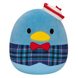 Squishmallows - SQUISHMALLOWS HELLO KITTY 20 CM BLUE PLAID