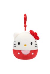 Squishmallows Hello Kitty Klipsli 10 cm Peluş Figür Hello Kitty