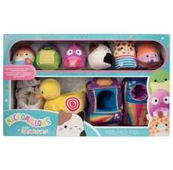 Squishmallows Micromallows 6 Figür 4 Aksesuar 4 Giysi Seti 1 - Thumbnail