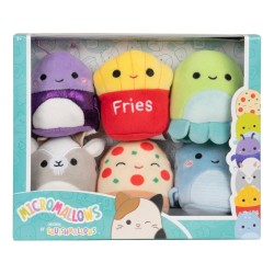 Squishmallows Micromallows 6lı Peluş Paket Axel the Beetle - Thumbnail