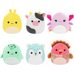 Squishmallows Micromallows 6lı Peluş Paket Cailey the Crab - Thumbnail
