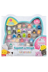 Squishmallows - Squishmallows Squish a Long 25 Figür ve Yüzük Seti Seri 1