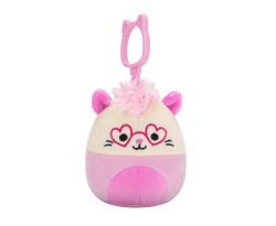 Squishmallows - Squishmallows Valentines 10 cm Klipsli Peluş Chambless the Possum