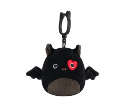 Squishmallows - Squishmallows Valentines 10 cm Klipsli Peluş Emily the Bat