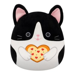 Squishmallows - Squishmallows Valentines 30 cm Peluş Seri C Cicely the Black and White Cat