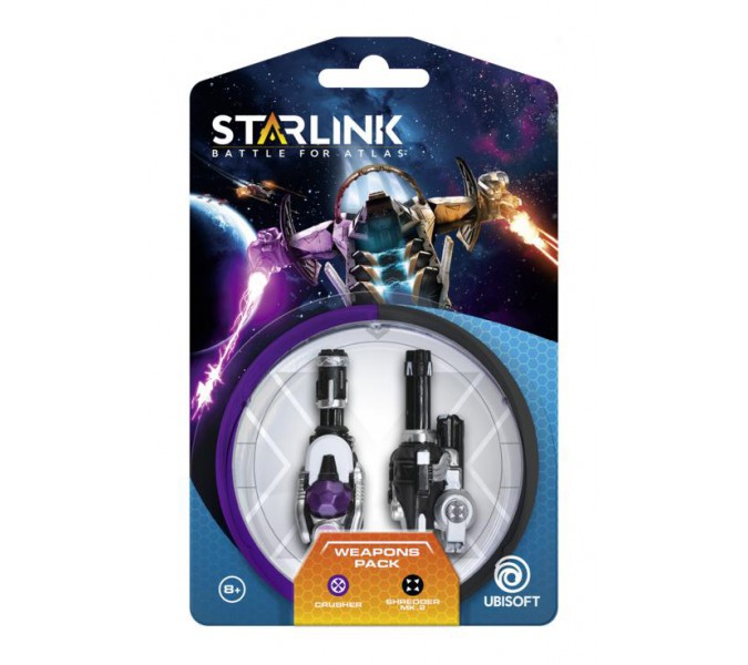 PS4 STARLINK WEAPON PACK CRUSHER AND SHREDDER