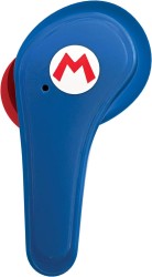 Super Mario Kablosuz Kulaklık Earpods Lisanslı Şarj Kutulu Mavi - Thumbnail