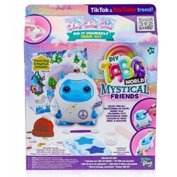 Taba World - Taba World Squishy Do It Yourself Mystical Friends Keychain Box Yeti