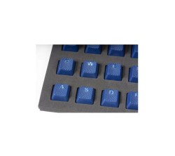 Tai Hao Rubber Gaming Aydınlatmalı Keycaps Set 18 Keys Double-Shot Dark Blue - Thumbnail