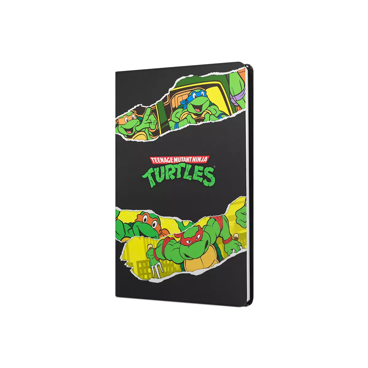 NINJA TURTLES SERT KAPAK BUTIK DEFTER SIYAH - Thumbnail