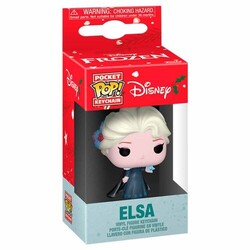Funko - Funko Pop Anahtarlık Disney Elsa Winter Outfit