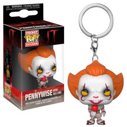 Funko - Funko Pocket Pop It Pennywise With Balloon Anahtarlık