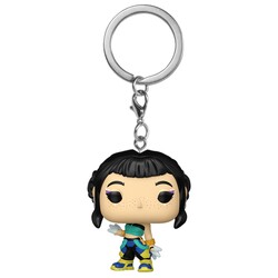 Funko Pop Keychain Kpop Demon Hunters Zoey - Thumbnail