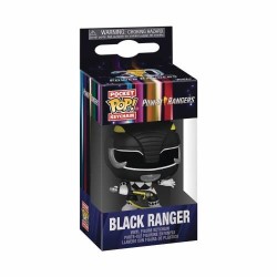 Funko - FUNKO POP KEYCHAIN POWER RANGERS BLACK RANGER