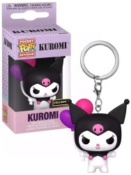 Funko - Funko Pocket Pop Sanrio Kuromi Kuromi Balloon Anahtarlık