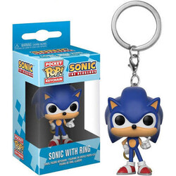 Funko - Funko Pop Keychain Sonic the Hedgehog Sonic with Ring
