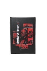 The Godfather Loyalty Honor Sert Kapak Çizgili Defter - Thumbnail