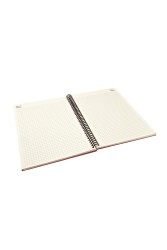 The Godfather My Family Spiralli Sert Kapak Kareli Defter - Thumbnail
