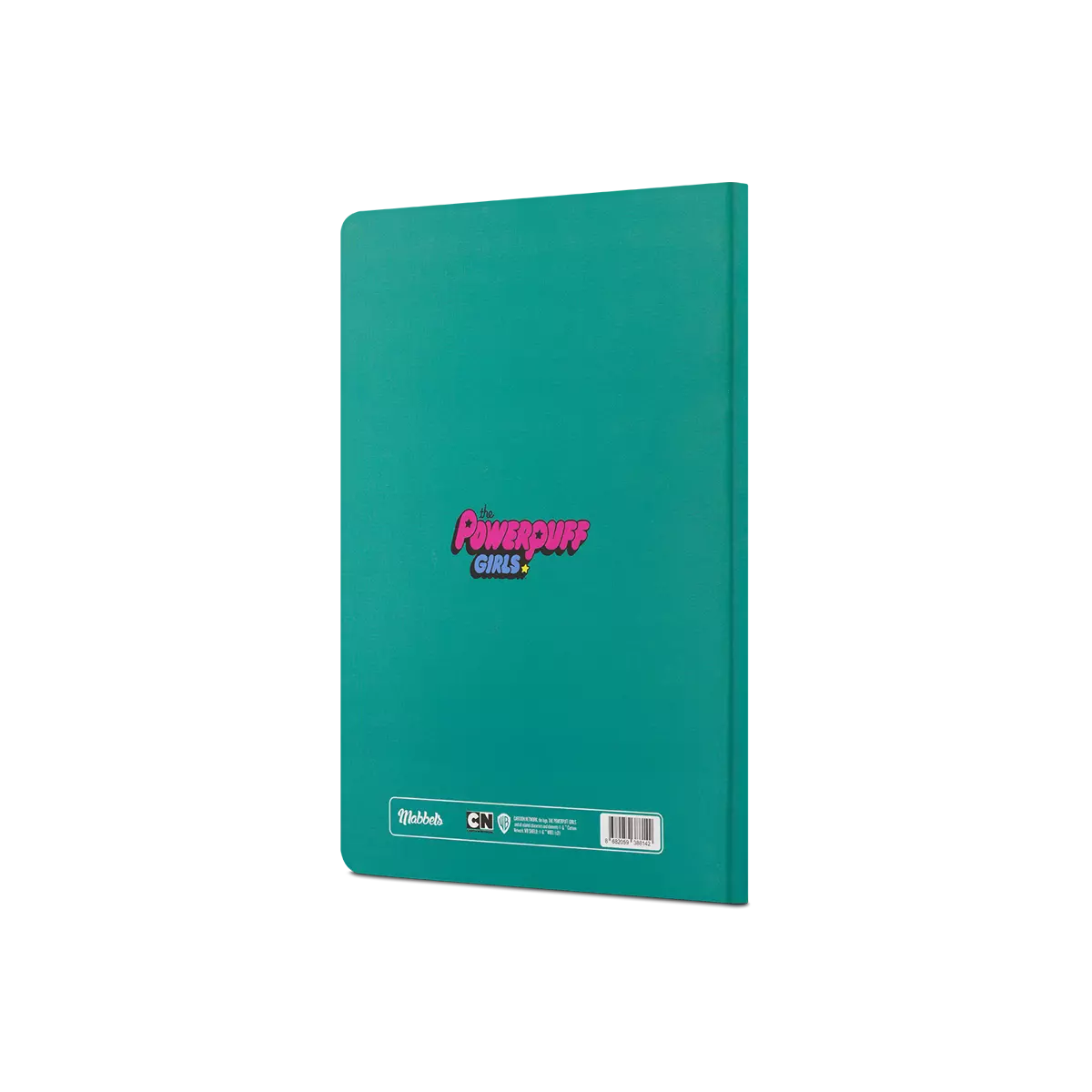 The Powerpuff Girls Sert Kapak Butik Defter Yeşil - Thumbnail