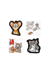 Tom Ve Jerry Özel Kesim Sticker Seti - Thumbnail