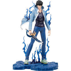 Total Anime 23 cm PVC Statue Solo Leveling Sung Jin Woo - Thumbnail