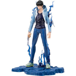 Total Anime 23 cm PVC Statue Solo Leveling Sung Jin Woo - Thumbnail