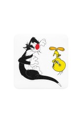 Tweety Ve Sylvester Özel Kesim Sticker Seti - Thumbnail