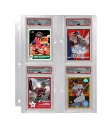 Ultra Pro - Ultra Pro 4-Pocket Page For Graded Psa Slabs Sayfa -1 Adet