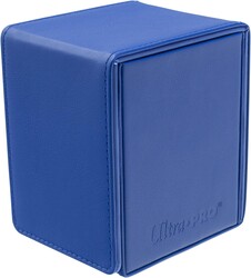Ultra Pro Alcove Flip Deck Box Vivid Blue - Thumbnail