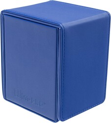 Ultra Pro Alcove Flip Deck Box Vivid Blue - Thumbnail