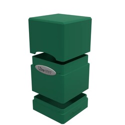 Ultra Pro Deck Tower Box Satin Green - Thumbnail