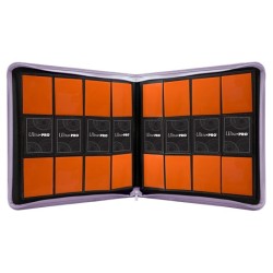 Ultra Pro Fermuarlı Pro Binder Purple 12 Cepli 480 Kart Kapasiteli - Thumbnail