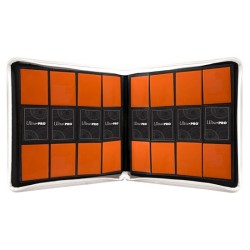 Ultra Pro Fermuarlı Pro Binder White 12 Cepli 480 Kart Kapasiteli - Thumbnail