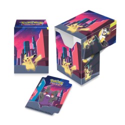 Ultra Pro - Ultra Pro Gallery Series: Shimmering Skyline Full View Deck Box Pokemon Kart Uyumlu