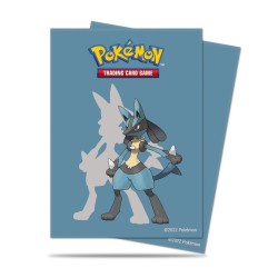 Ultra Pro - Ultra Pro Pokemon Lucario Temalı 65 Adet Sleeve Kart Koruyucu