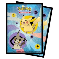 Ultra Pro - Ultra Pro Pokemon Pikachu - Mimikyu Temalı 65 Adet Sleeve Kart Koruyucu