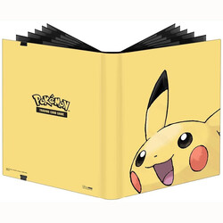 Ultra Pro - Ultra Pro Pokemon Pikachu Portfolio Albüm 9 Cepli 180 Kart Kapasiteli