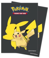 Ultra Pro - Ultra Pro Pokemon Pikachu Temalı 65 Adet Sleeve Kart Koruyucu